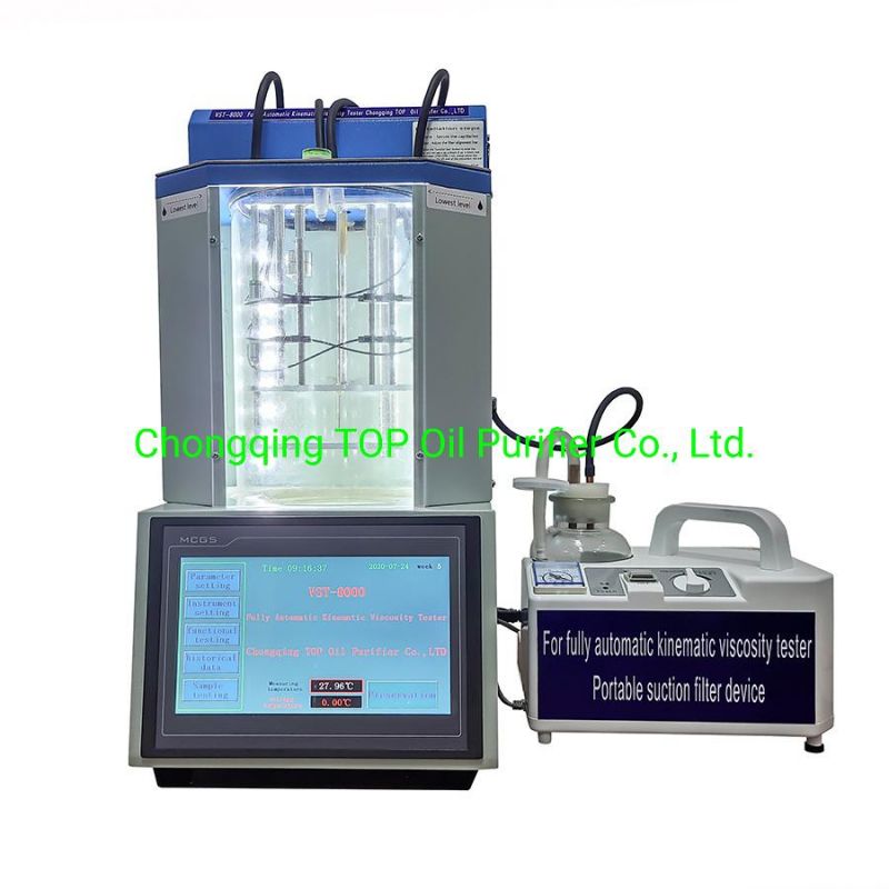 Fully Automatic ASTM D2270 Viscosity Tester for Engine Oil (VST-8000)