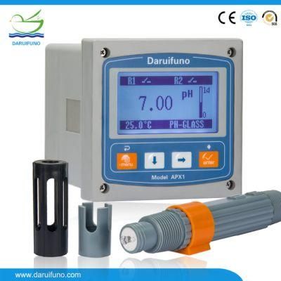 Online Industrial 4-20mA Control Dosing Pump Automatic Calibration pH Meter for RO Unit Installation