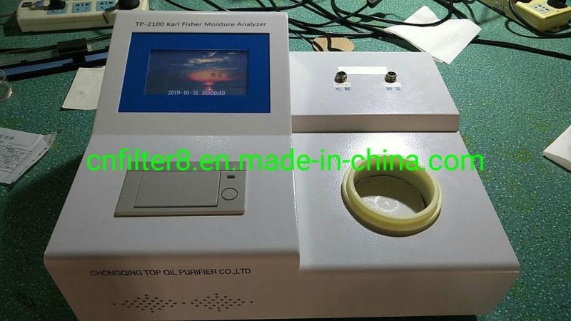 Fully Automatic Karl Fischer Moisture Content Testing Instrument (TP-2100)