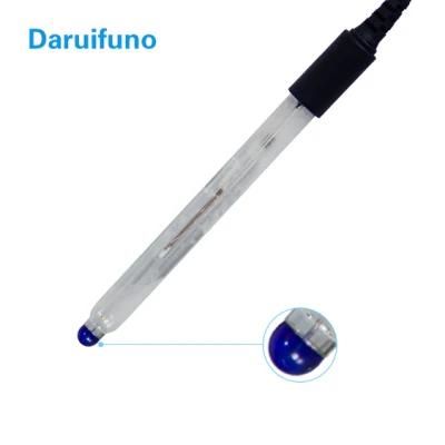 Diameter 12mm pH Probe Glass pH Sensor with Smooth Response