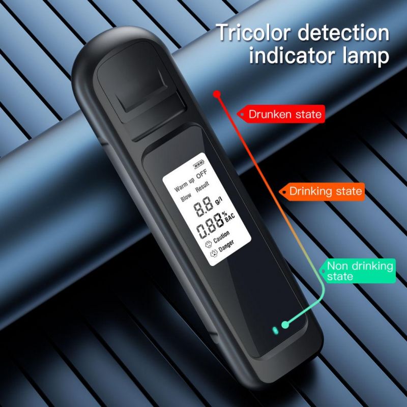 Contactless High Precision Mini Alcohol Concentration Detector Portable Air Blow Alcohol Tester