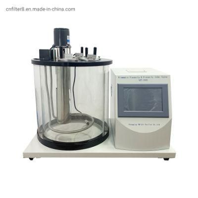 ASTM D445 Ce Certified Petroleum Oil Crude Oil Kinematic Viscosity Testing Equipment