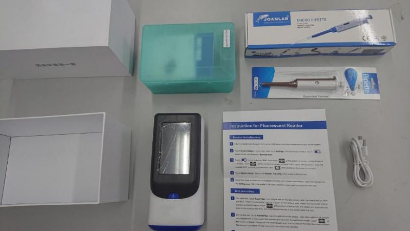 Mslif18 Veterinary Portable Quantitative Fluorescent Reader Immunofluorescence Analyzer