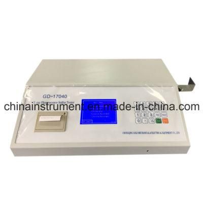 X-ray Fluorescence Sulfur Content Meter for Liquid Petroleum