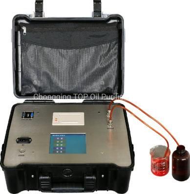 Onsite Portable Particle Detector of Oil Contamination Levels