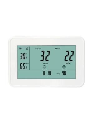 Multifunctional Pm2.5 Environment Monitoring Meter Temperature Humidity Monitor