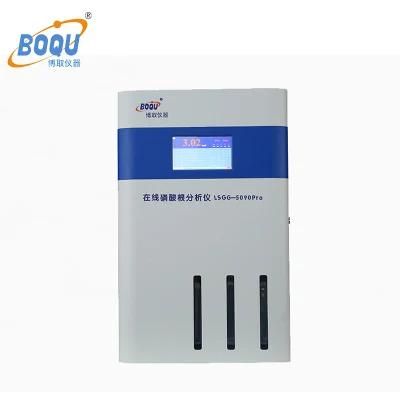 Boqu Lsgg-5090 PRO High Quality Wall Mounted Cabinet Model with Six Channels for Six Water Samples Together Online Phosphate Measurement