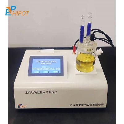 Automatic Transformer Oil Trace Moisture Water Content Analyzer