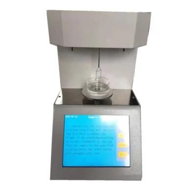 ASTM D971 Du Nouy Ring Insulating Oil Surface Tensiometer