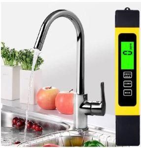Portable 5 in 1 TDS/Ec/pH/Salinity/Temperature Meter Digital Water Quality pH Tester Forpools, Drinking Water, Aquariums