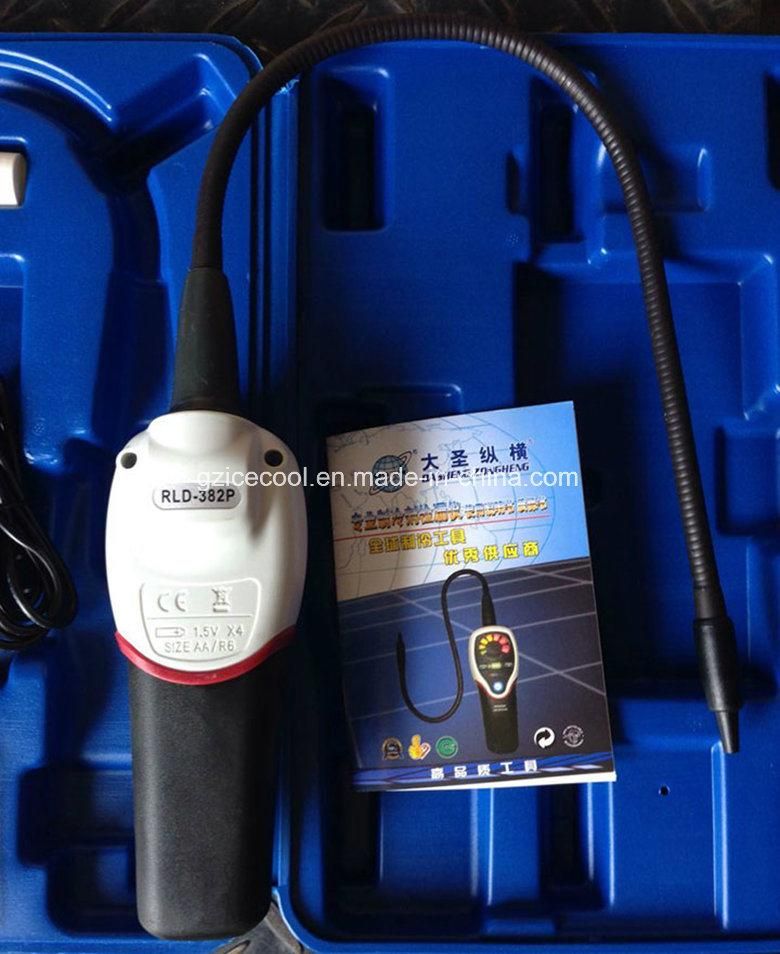 Portable Refrigerant Gas Halogen Leak Detector Rld-382p for Various Gas R22, R134A, R123, R23, R404A