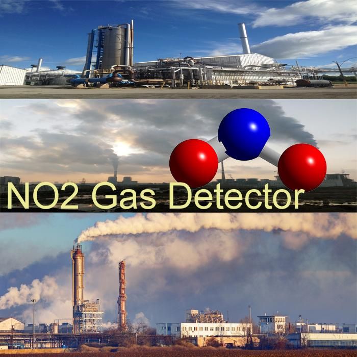 Handheld Toxic Nitrogen Dioxide Gas Monitor No2 Gas Detector