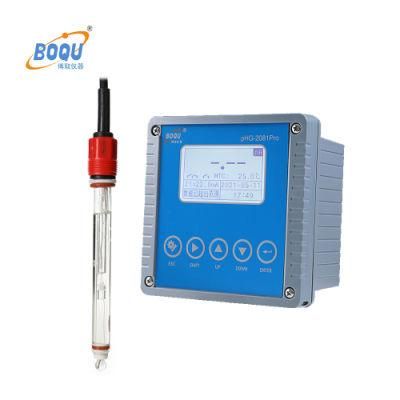 Boqu Phg-2081PRO with Hygienic pH Electrode with Temperature Compensation Online pH Analyzer