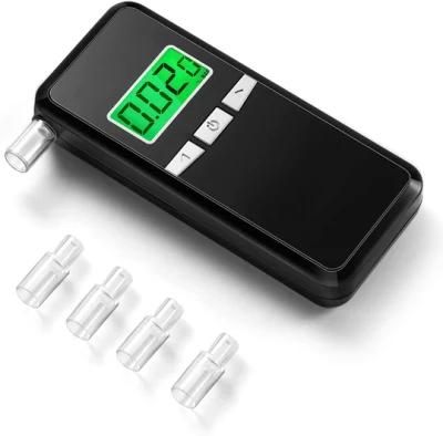 Mini Digital Breath Alcohol Meter Detector Tester Breathalyzer with Mouthpieces