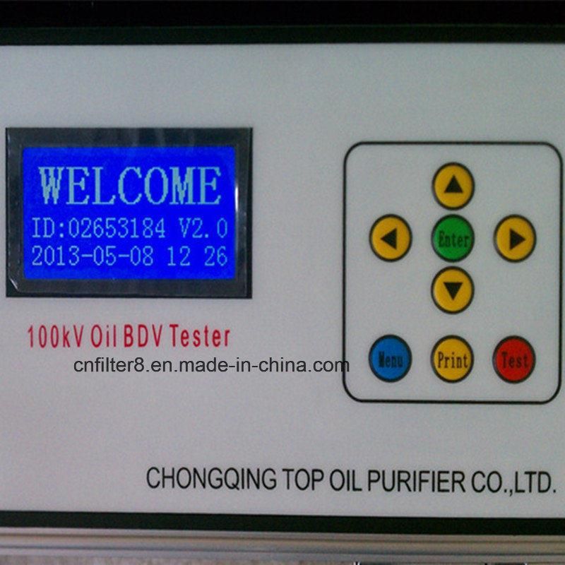 Transformer Oil Insulating Oil Dielectric Strength and Bdv Tester (IIJ-II-100)