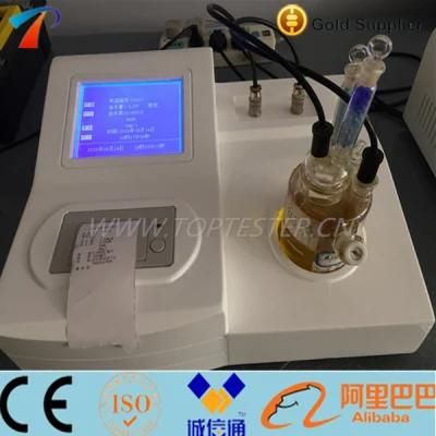 Coulometric Method Titrator Oil Water Content Calculator (TP-2100)