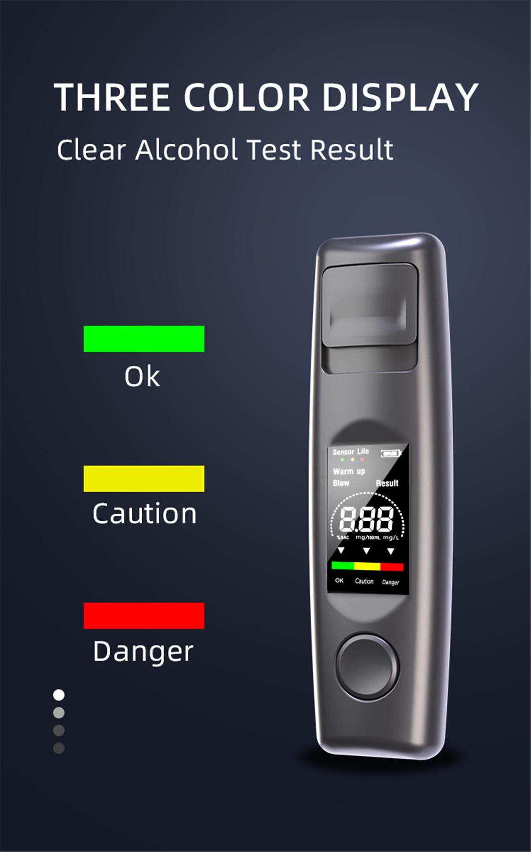 Breathalyzer Analyzer Detector Alcohol Breath Tester