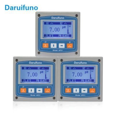 Two Spst Relays pH Detection Online pH Meter for Groundwater Monitorins