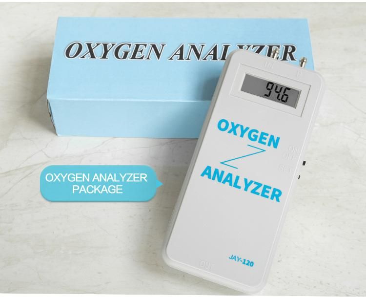 Longfian Oxygen Analyzer Jay-120 for Testing Purity of Oxygen Concentrator