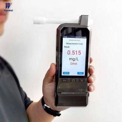 Professional Grade Accuracy Alcohol Tester with 4.0-Inch Touch Screen and Built-in Printer