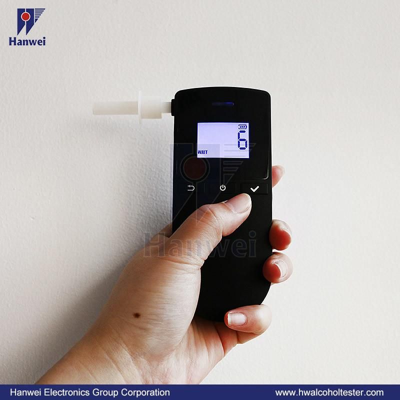 Best Selling New Designed Breathalyzer Consumer Alcohol Tester with Anti-Backflow Mouthpiece