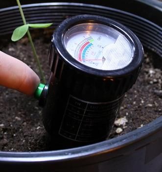 Soil pH and Moisture Test Meter for Greenhouse