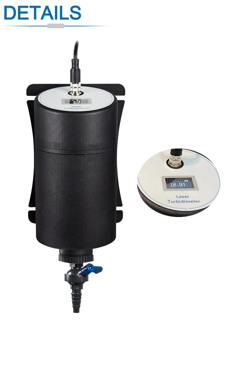 Real Time Industrial Low Measure Range Flow Through Turbidity Sensor for Drinking Water