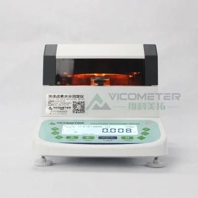 Tobacco Tea Powder Microwave Nir Halogen Moisture Analyzer Vm-1s