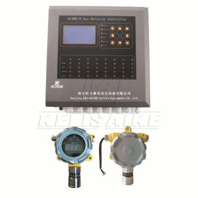 K1000 4 Channels Gas Alarm Controller Use RS485 Signal