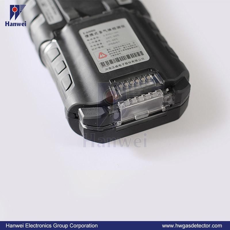 High Precision Portable Six in One Gas Detector with Air Gas Sampling Pump