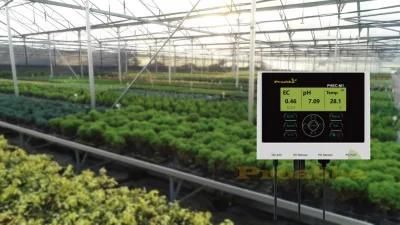Multifunction pH Ec Monitor for Greenhouse or Hydroponic