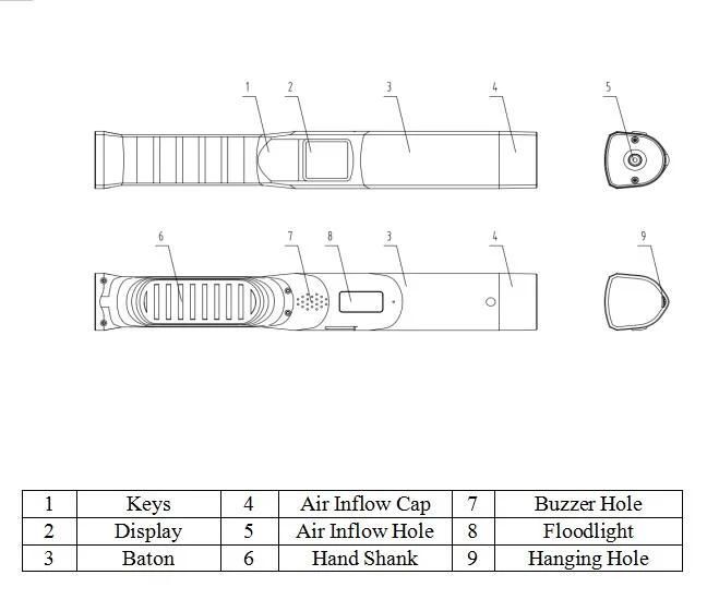 Professional Rapid Screen & Accurate Alcohol Tester---Pump Suction and Switchable Result Units