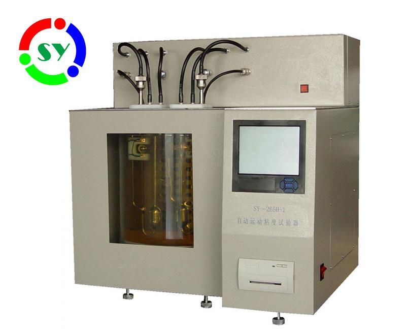 Sy-265h Petroleum Products High Precision Intelligent Kinematic Viscometer