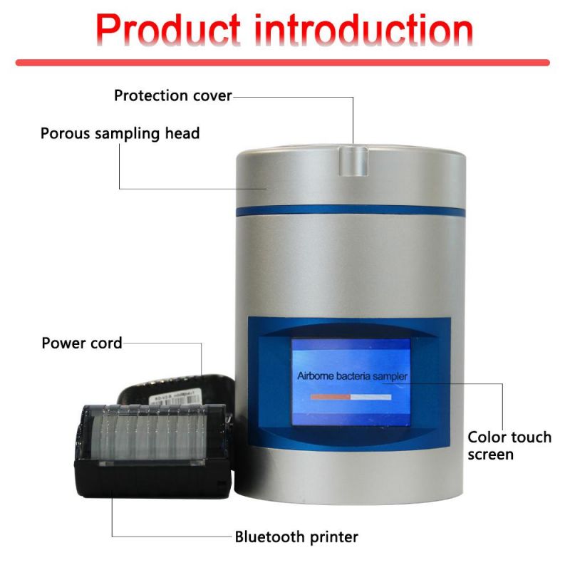 100L/Min Planktonic Bacteria Air Sampler Microbiological Air Sampler