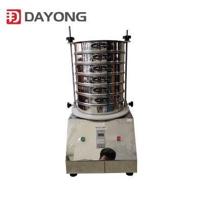 8 Inch Vibrator Grain Size Sieve Analysis Machine in SS304