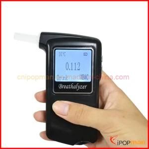 Fuel Cell Sensor Alcohol Tester LED Breath Alcohol Tester Vending Breathalyzer