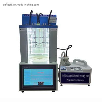 ASTM D445 D2270 Standard Petroleum Products Automatic Kinematic Viscosity Tester/Viscosimeter Vst-8000