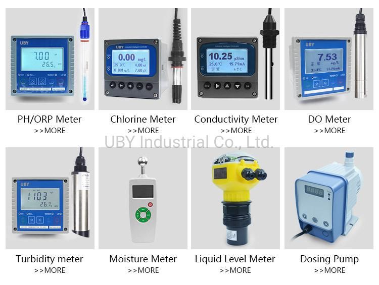Turbidity of Raw Water Drinking Water in Ppm with Auto Clean Function Turbidity Analyzer Transmitter