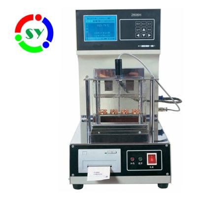 Sy-2806h Automatic Asphalt Softening Point Tester