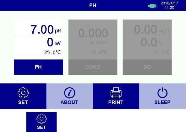 Bench Top Touch Screen pH Meter with Auto Recognition of Buffers