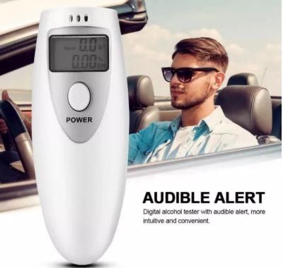 LED Display Digital Portable Breath Personal Breathalyzers Handheld Digital Breathalyzer Breath Alcohol Breathalyzer