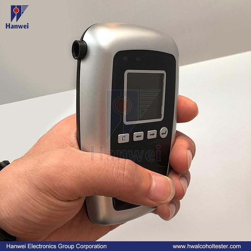 High Quality Professional Use Fuel Cell Breathalyzer with Colorful LCD Display and Maximum 2000 Testing Records