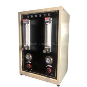 Oxygen Index Tester for Plastic, Rubber, Fiber, Foam Material