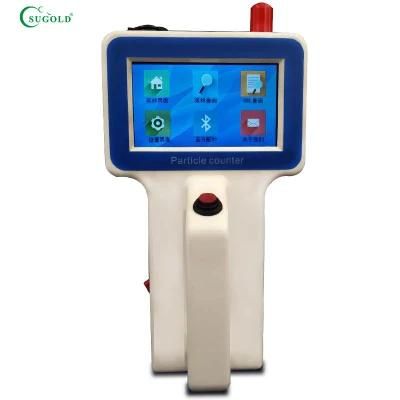 LCD Touch Screen Display Y09-3016e Handheld Air Sampler Particle Counter