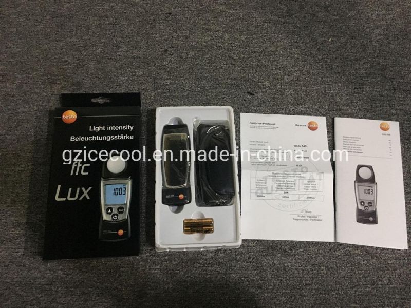 Original Testo 540 Lux Meter Light Meter No. 0560 0540 for Measure Both Artificial and Natural Light