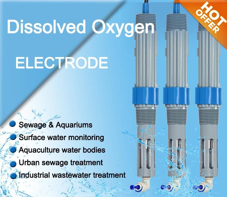 Hydroponic Dissolved Oxygen Do Sensor for Underwater Installation and Flow Cell