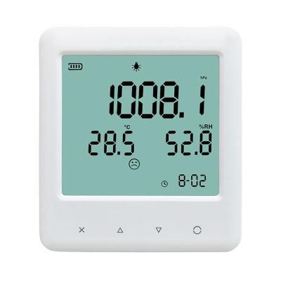 Hanging or Placing Temperature Humidity Sensors Digital Air Pressure Gauge