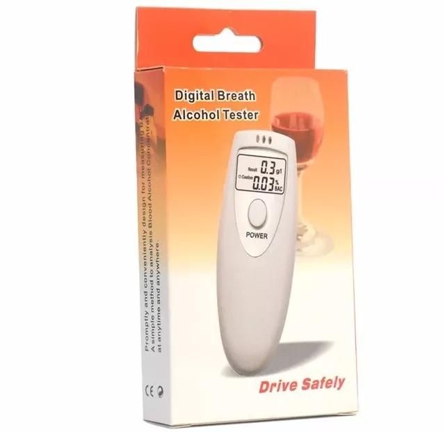 LED Display Digital Portable Breath Personal Breathalyzers Handheld Digital Breathalyzer Breath Alcohol Breathalyzer