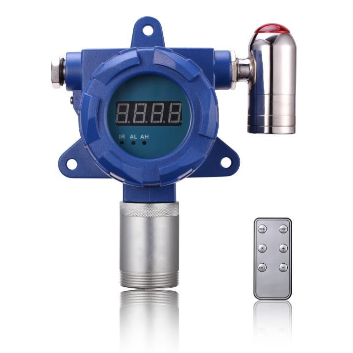 2021 Wall Mounted Ethylene Detector with Analog Output 4-20mA RS485 100ppm 1000ppm