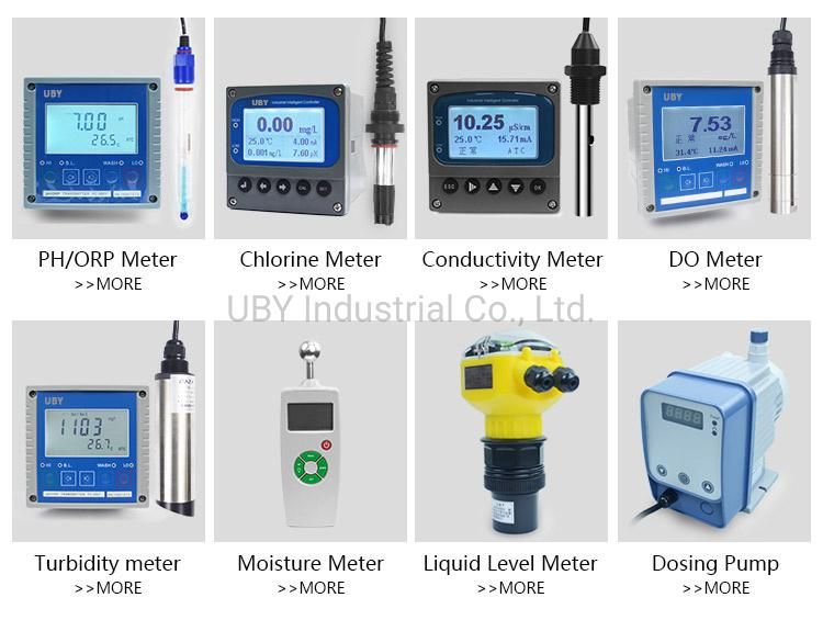 Uby High Accuracy Price Current Output 4-20mA for Settled Water Turbidity Ntu Turbidity Meter